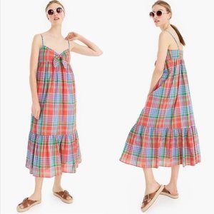J Crew Volie Beach Dress in Retro Plaid